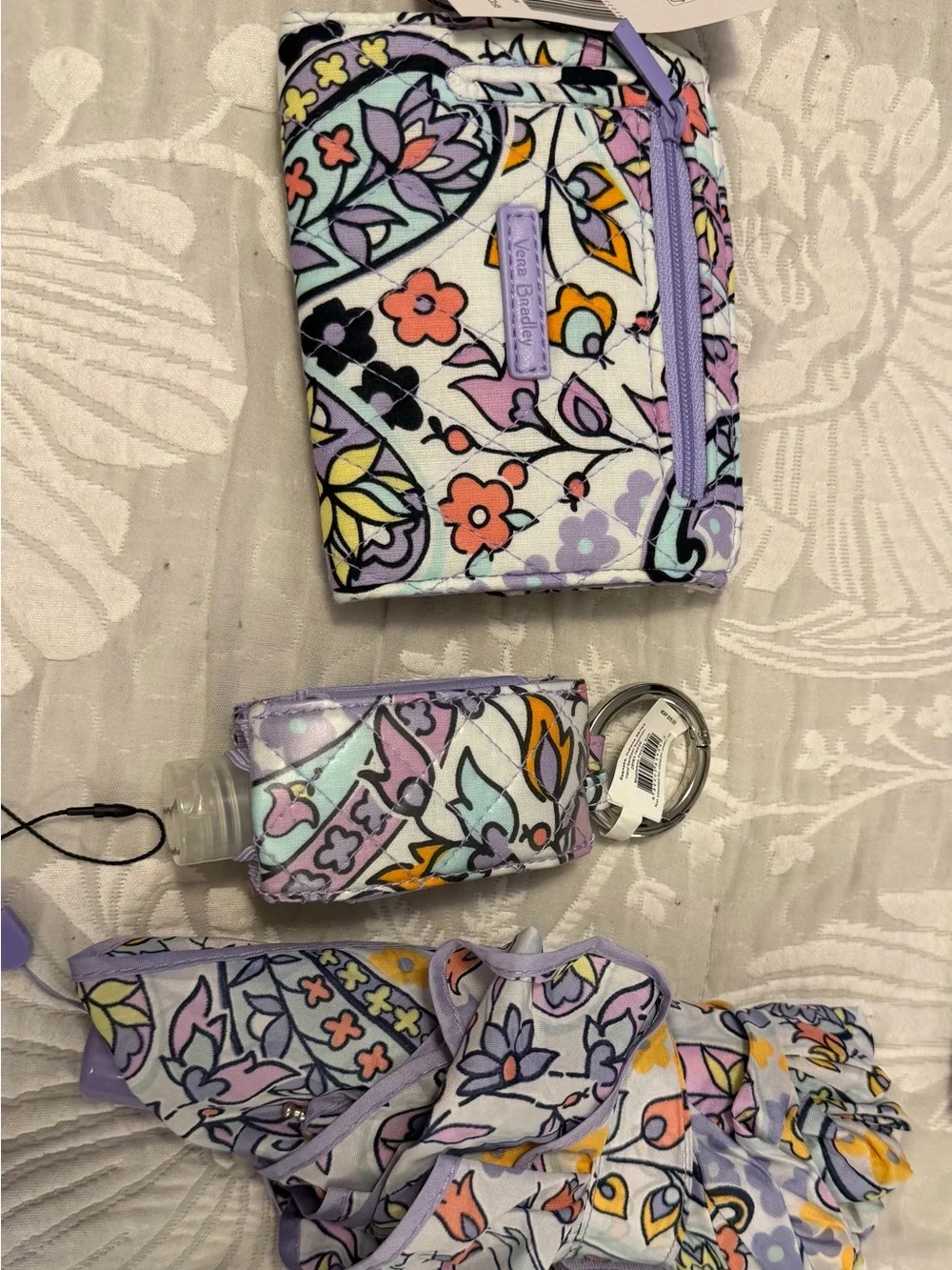 Vera Bradley Maddalena (Retired) 8 Piece Lot